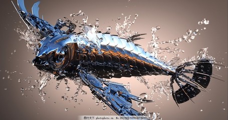 鱼,飞鱼淡水鱼海水鱼海鲜机械鱼电子鱼机器鱼-
